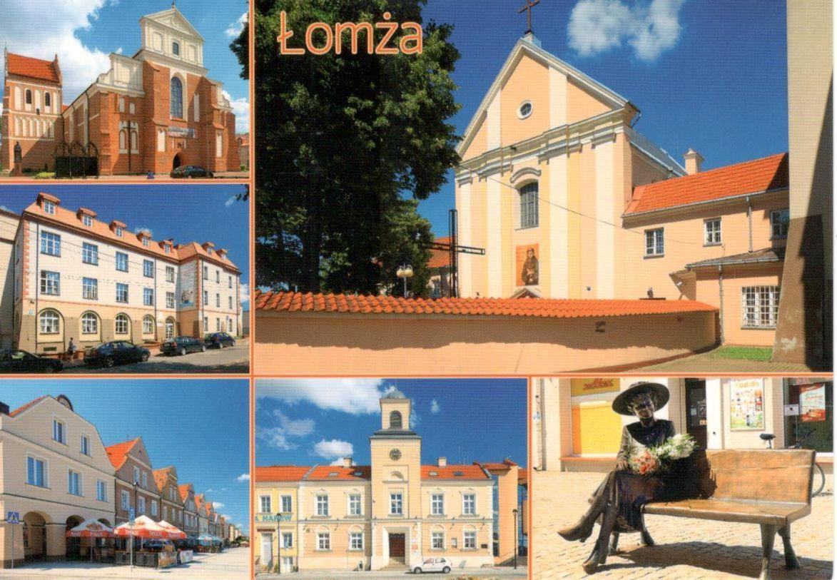 Hotel Metropol Łomża Esterno foto